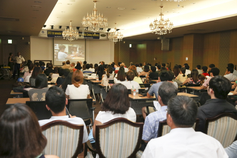 2013.08.08. 주한미군부대 인턴십 수료식