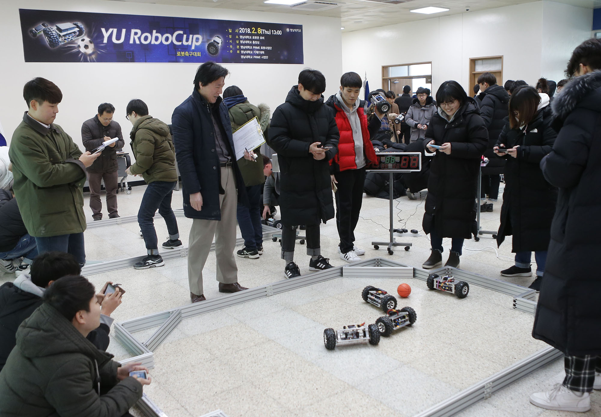 영남대, 로봇 축구대회 ‘YU RoboCup’ 개최